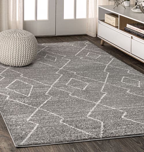 Jonathan Y Alia Moroccan Beni Souk Area Rug In Gray/cream