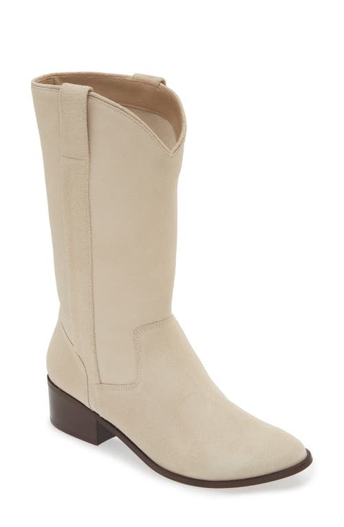 Shop Kaanas Kane Knee High Western Boot In Stone