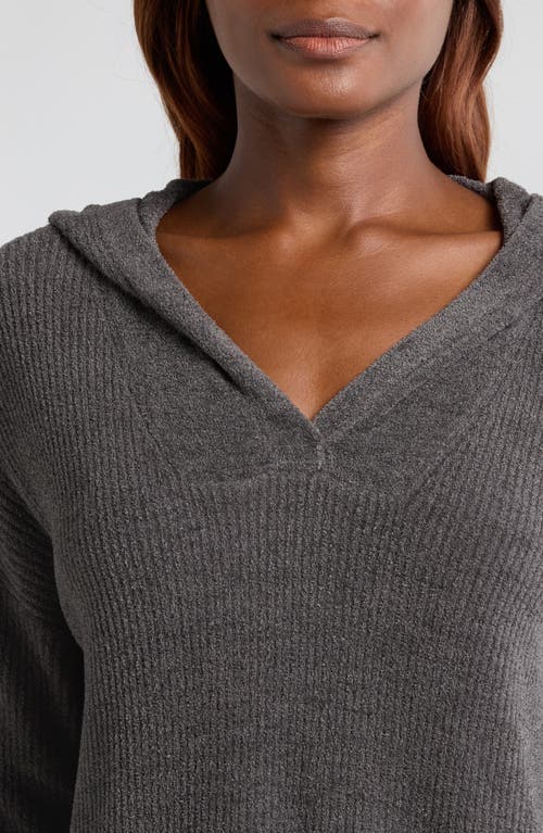 Barefoot Dreams Cozychic® Ultra Lite® Sweater Hoodie In Carbon