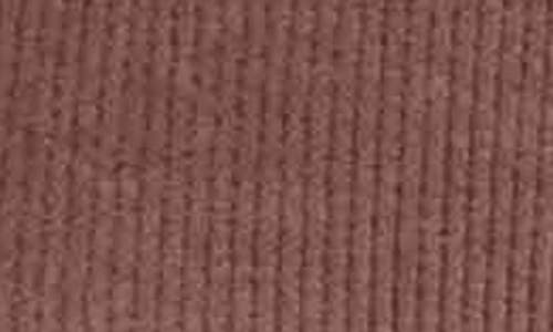 Foxcroft Sammy Corduroy Polo Sweater In Chocolate