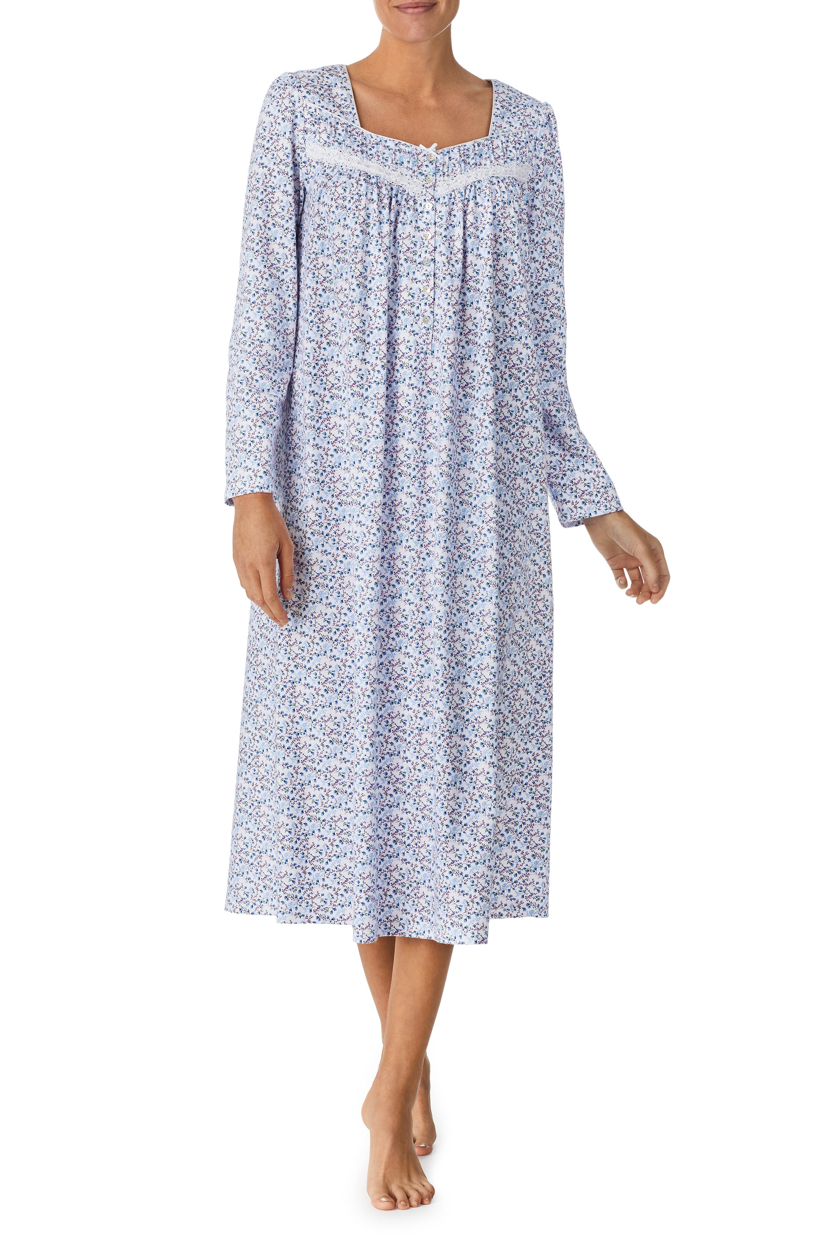 Eileen West Long Sleeve Nightgown 
