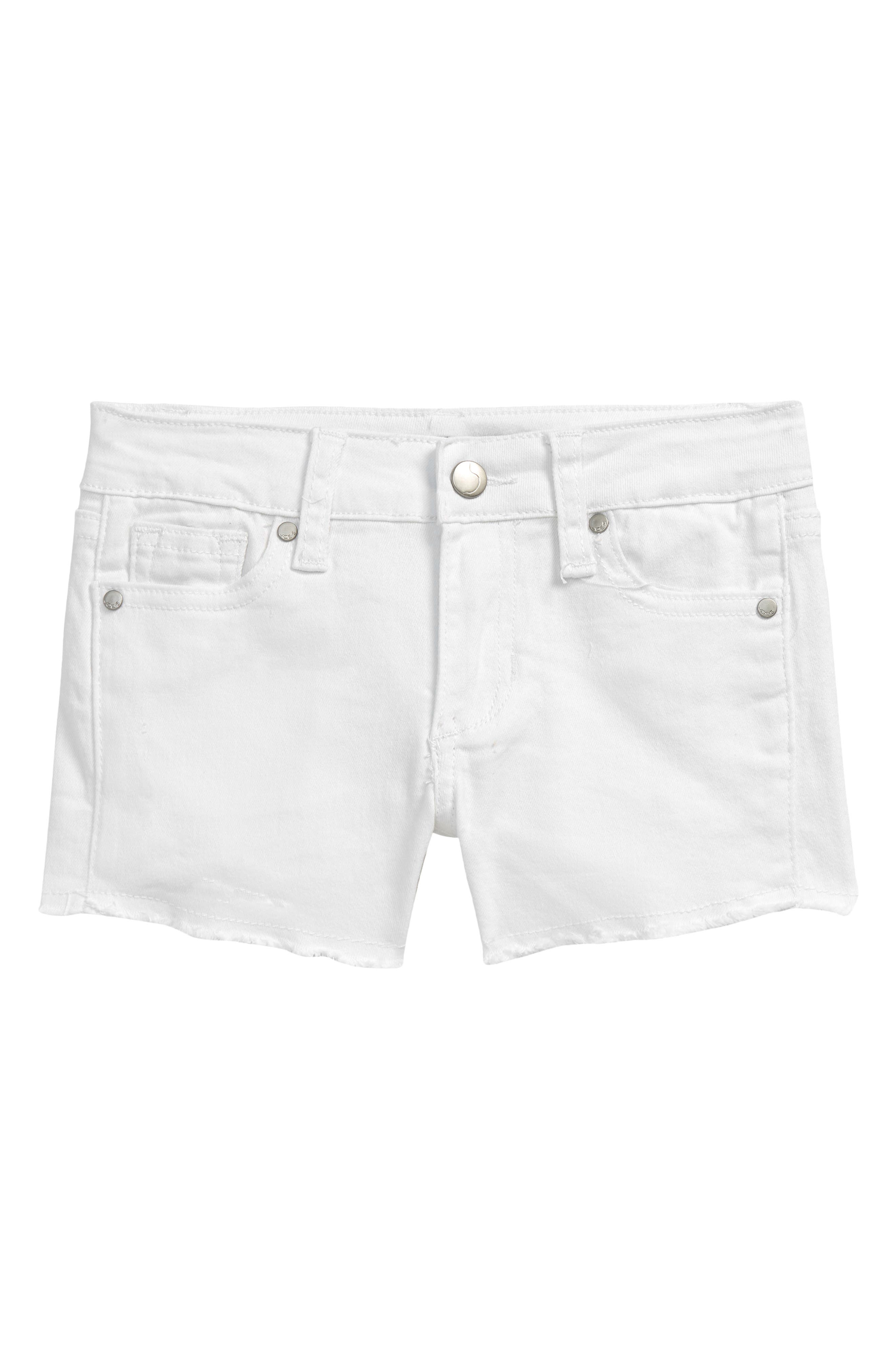 Miss Grant Kids embroidered-motif shorts - White