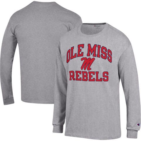 Men's Fanatics Branded Heathered Gray Ole Miss Rebels 2022 NCAA