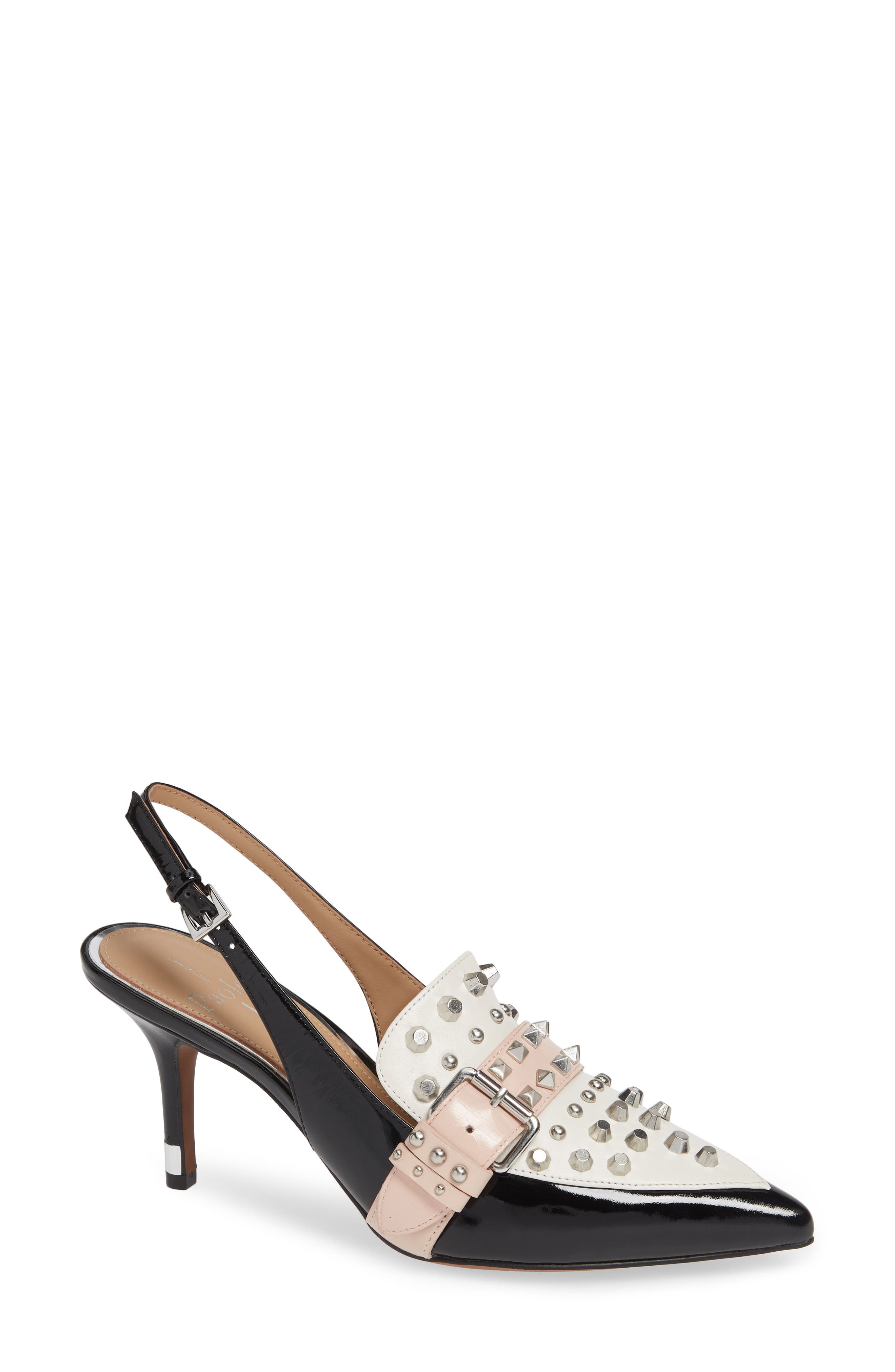 Linea Paolo Cecilia Slingback Pump- Black