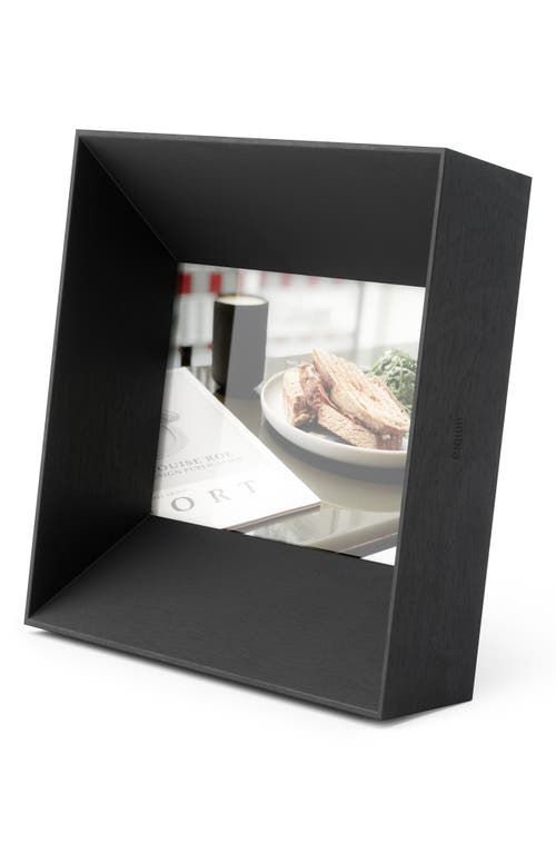 Umbra Lookout Angular Picture Frame in Black/4"x6"