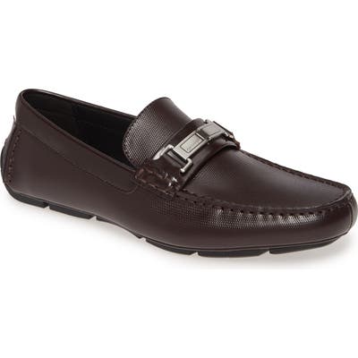 Calvin Klein Karns Bit Driving Loafer, Brown