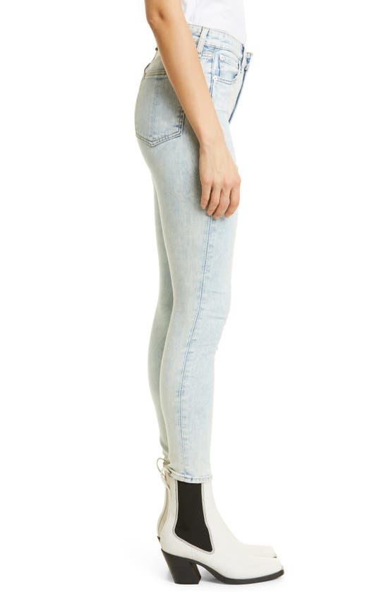 Rag & Bone Nina High Waist Skinny Jeans In Mica