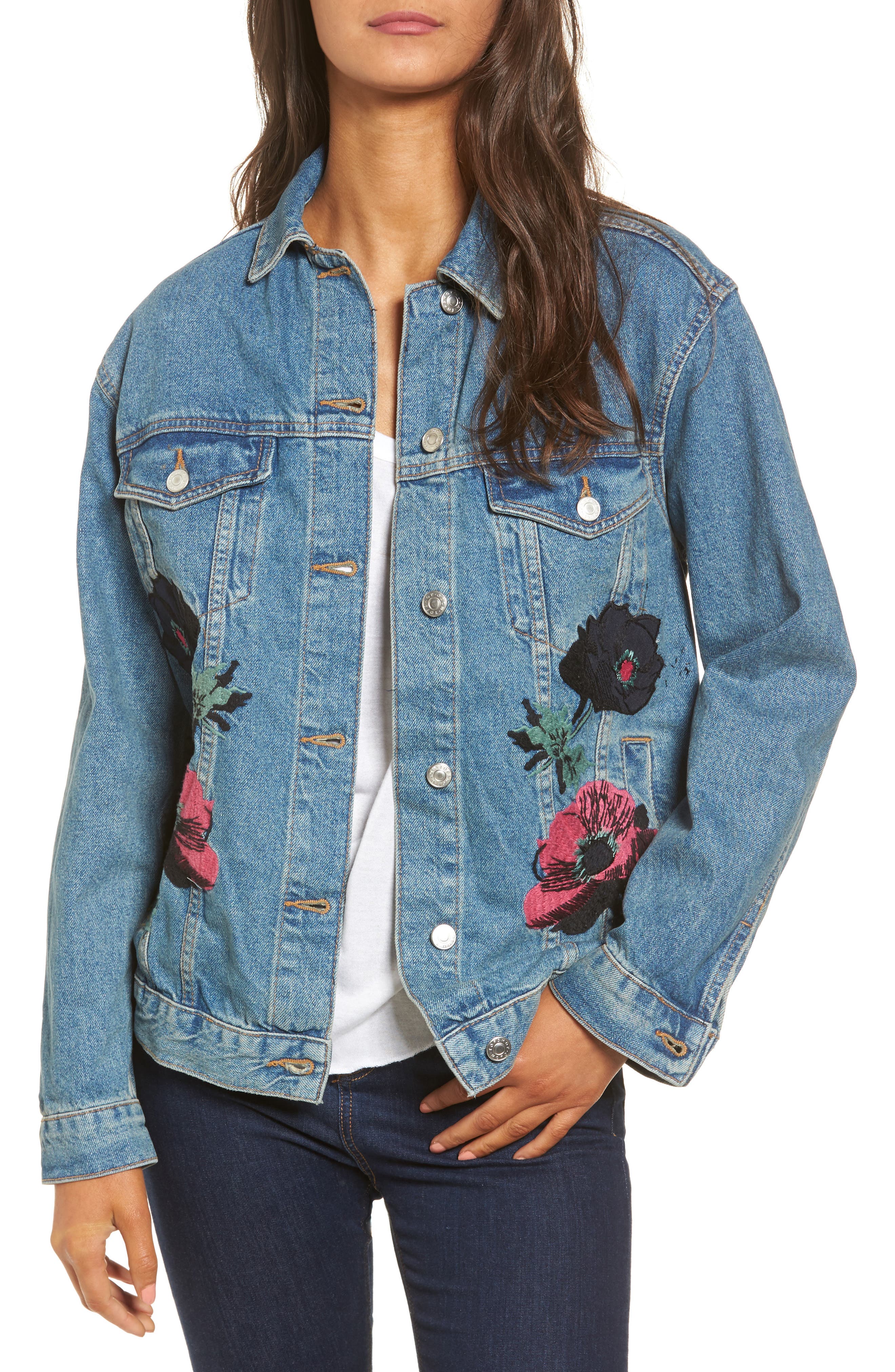 Appliqué Denim Jacket Nordstrom