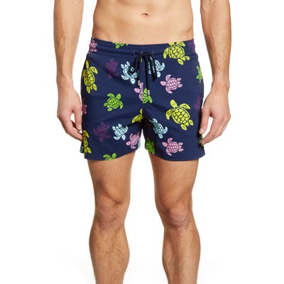 Vilebrequin Ronde Des Tortues Superflex Swim Trunks, Blue