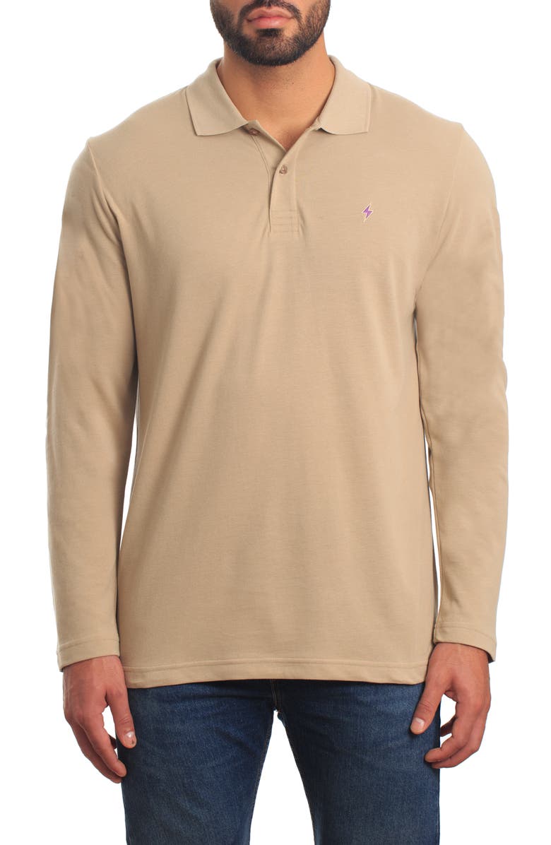 James & Lottie Patton Long Sleeve Polo, Kelly