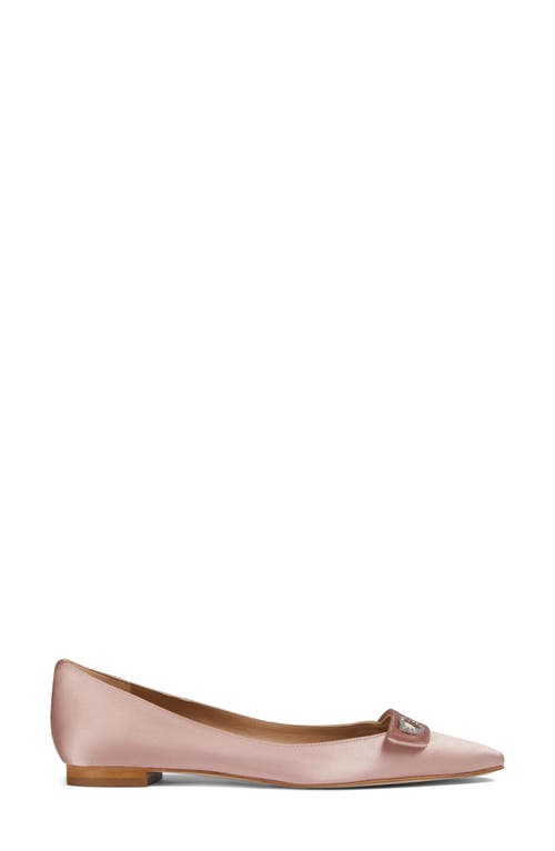 Shop Lk Bennett Amore Heart Flat In Blush