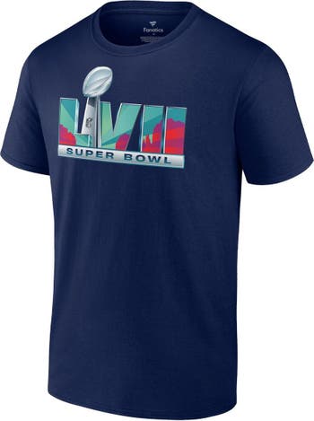 Men's Super Bowl Merchandise Fanatics Branded White SB LVII Logo Long  Sleeve T-Shirt