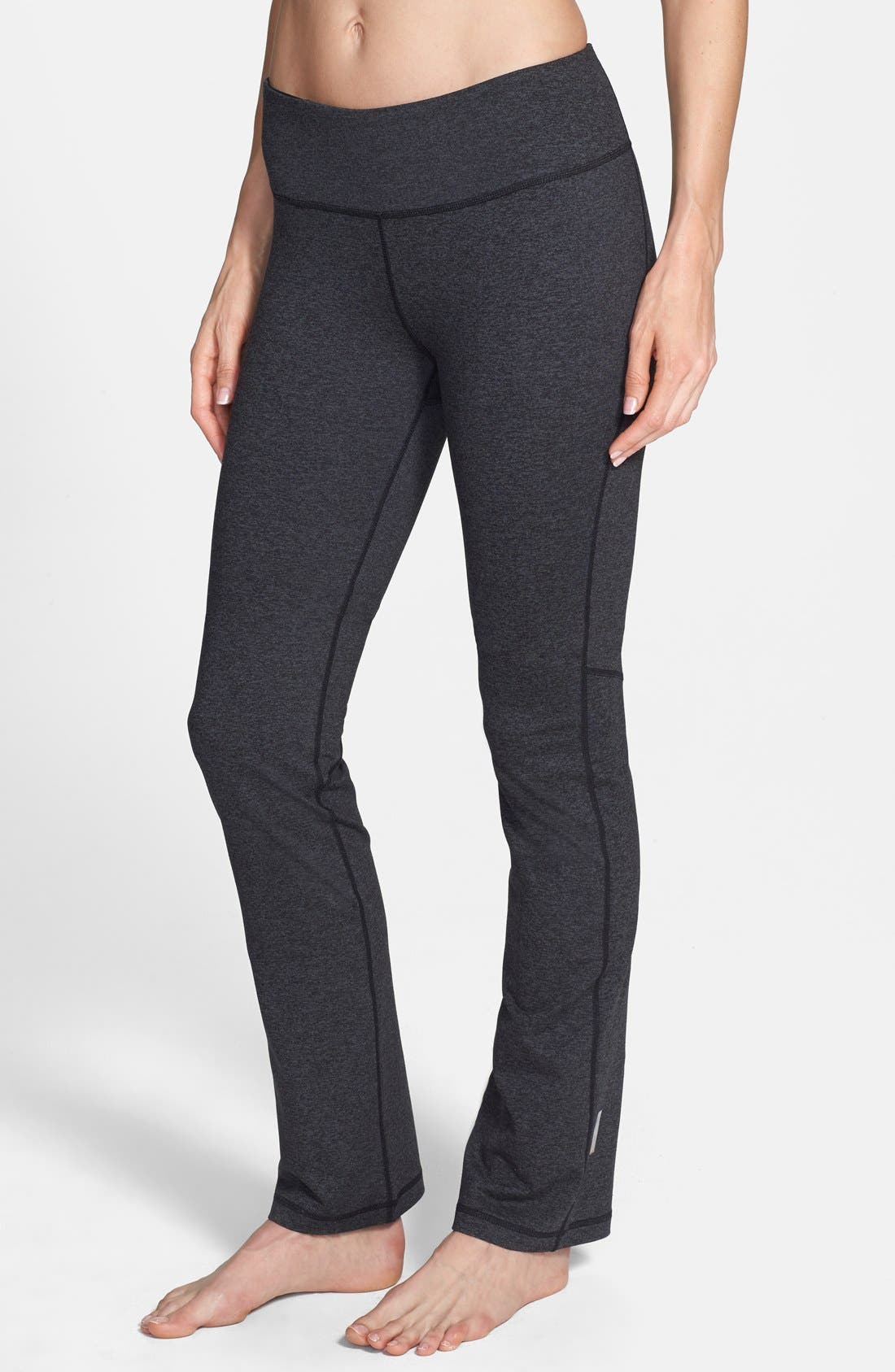 Zella 'Barely Flare Booty' Cross Dye Pants Nordstrom