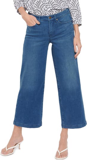 NYDJ Teresa Wide Leg Crop Jeans | Nordstrom