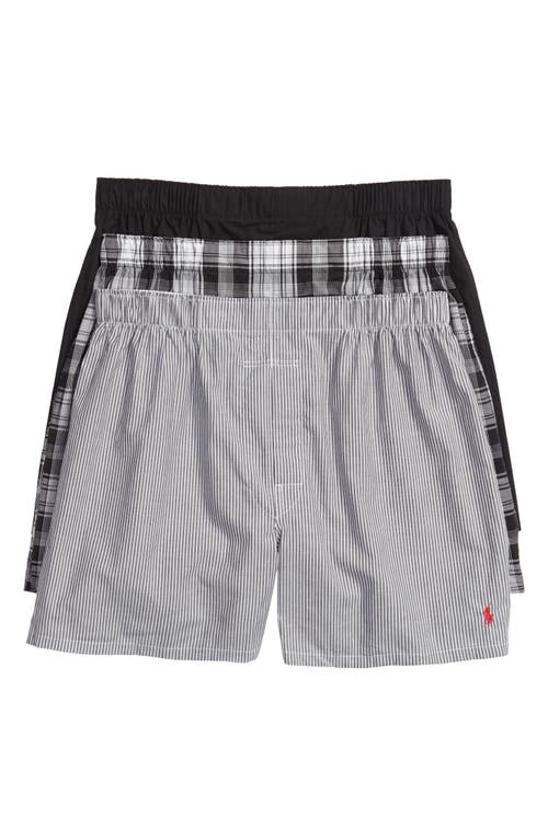 UPC 738994747426 product image for Polo Ralph Lauren 3-Pack Cotton Boxers in Bs/sp/pbd at Nordstrom, Size Medium | upcitemdb.com