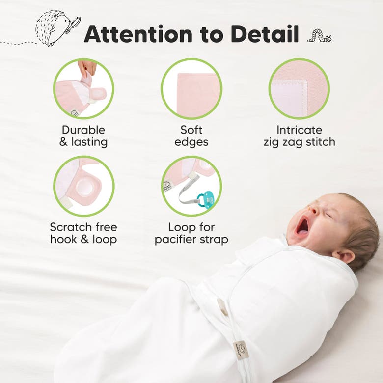 Shop Keababies 3-pack Soothe Swaddle Wraps In Daffodil