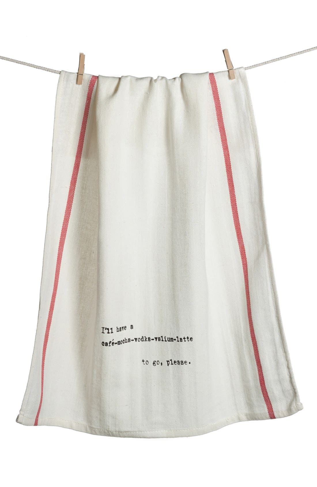 Second Nature By Hand 'I'll Have a Café Mocha' Towel Nordstrom