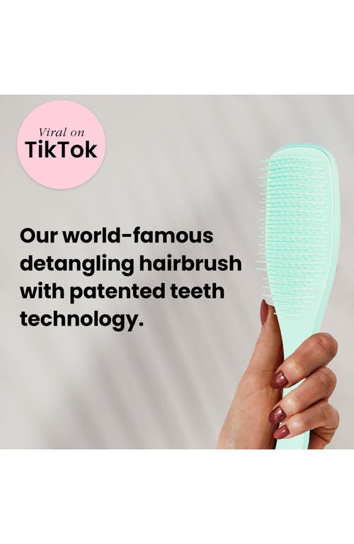 Tangle Teezer Ultimate Detangler Hairbrush For Fine & Fragile In Jade Lagoon