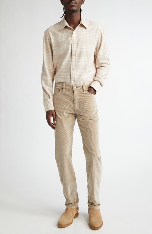 Zegna Cashco Five Pocket Corduroy Pants In Piedicavallo