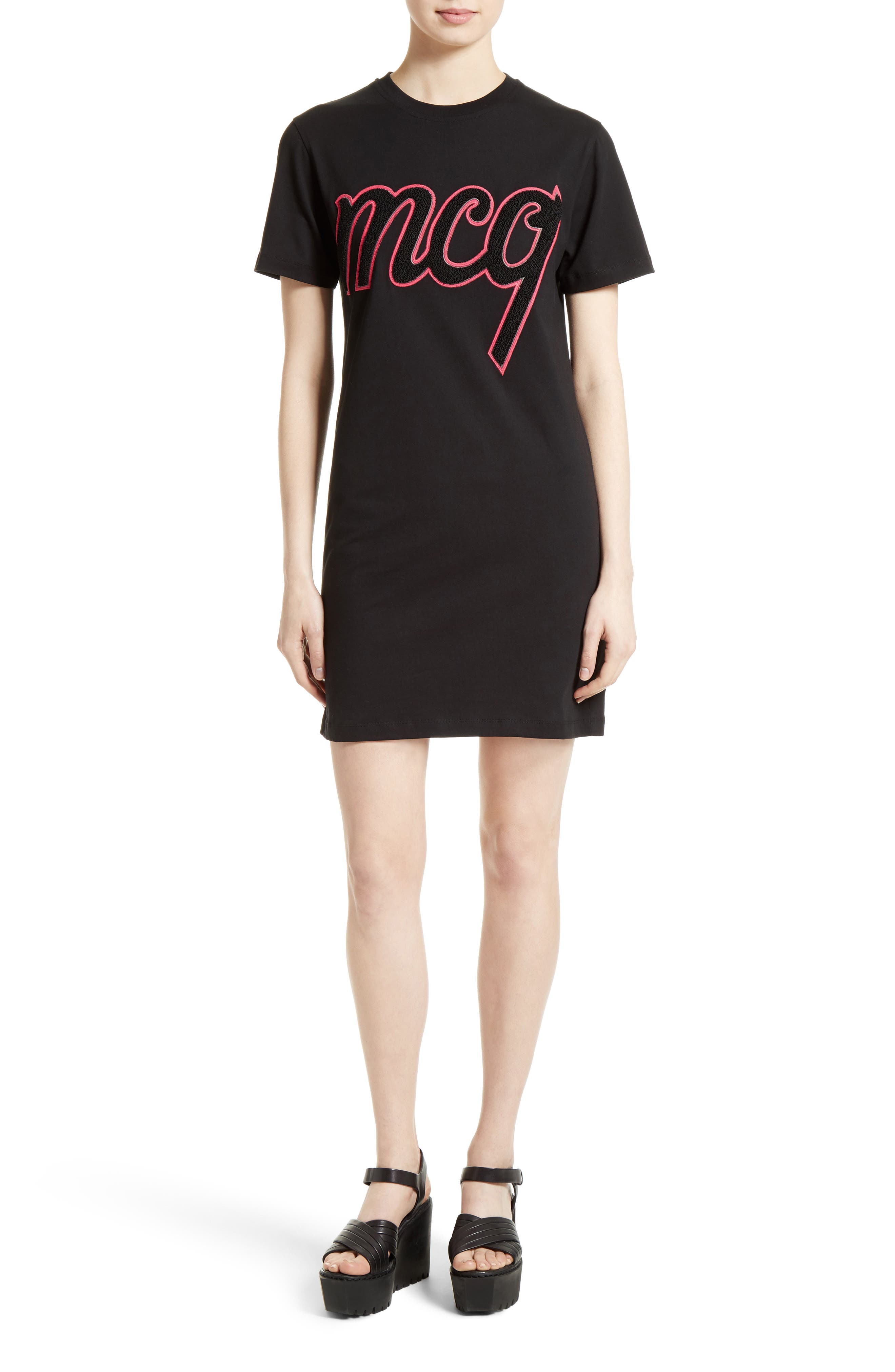 mcq t shirt dress