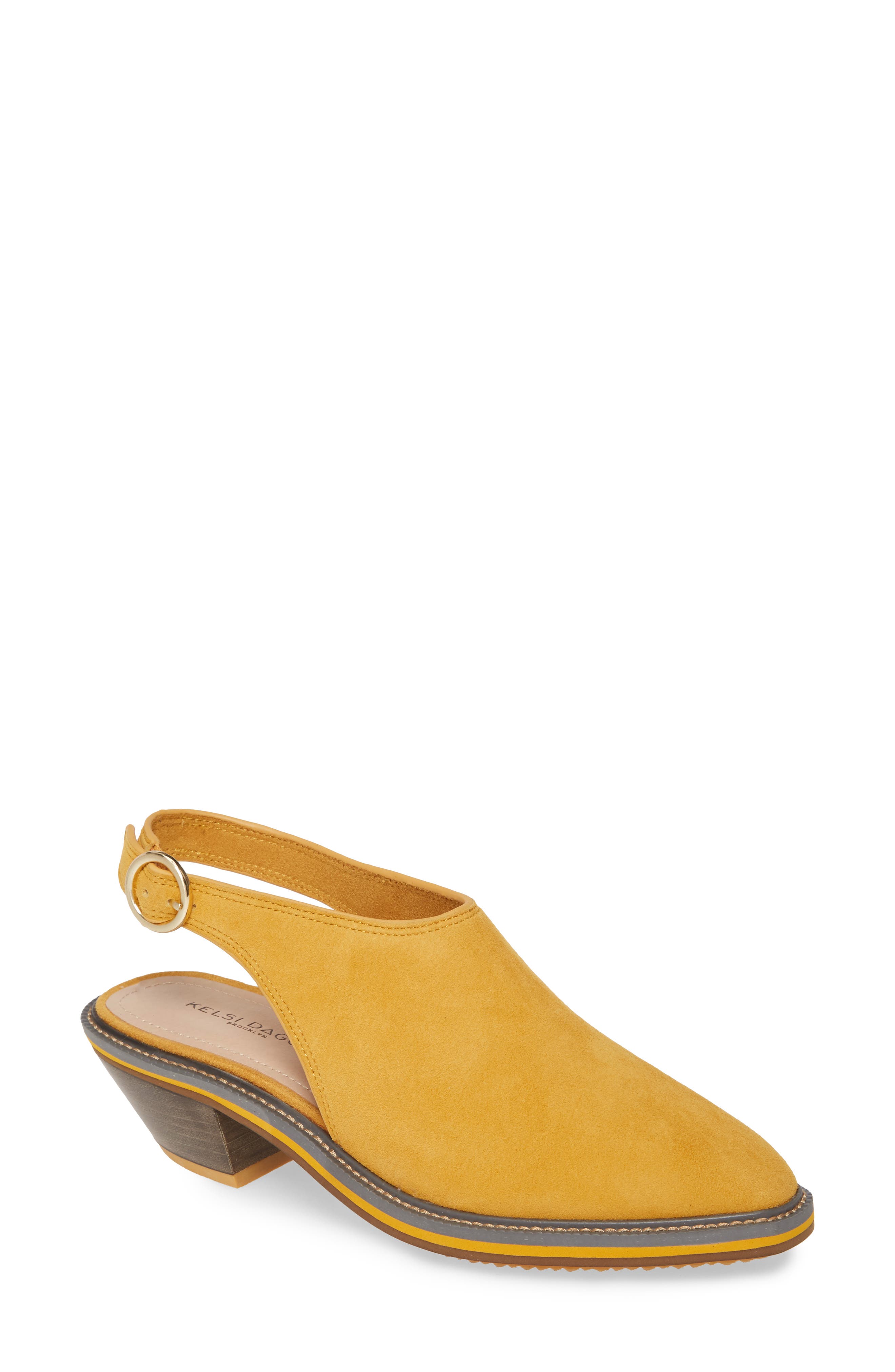 Kelsi Dagger Brooklyn Castle Slingback, Yellow