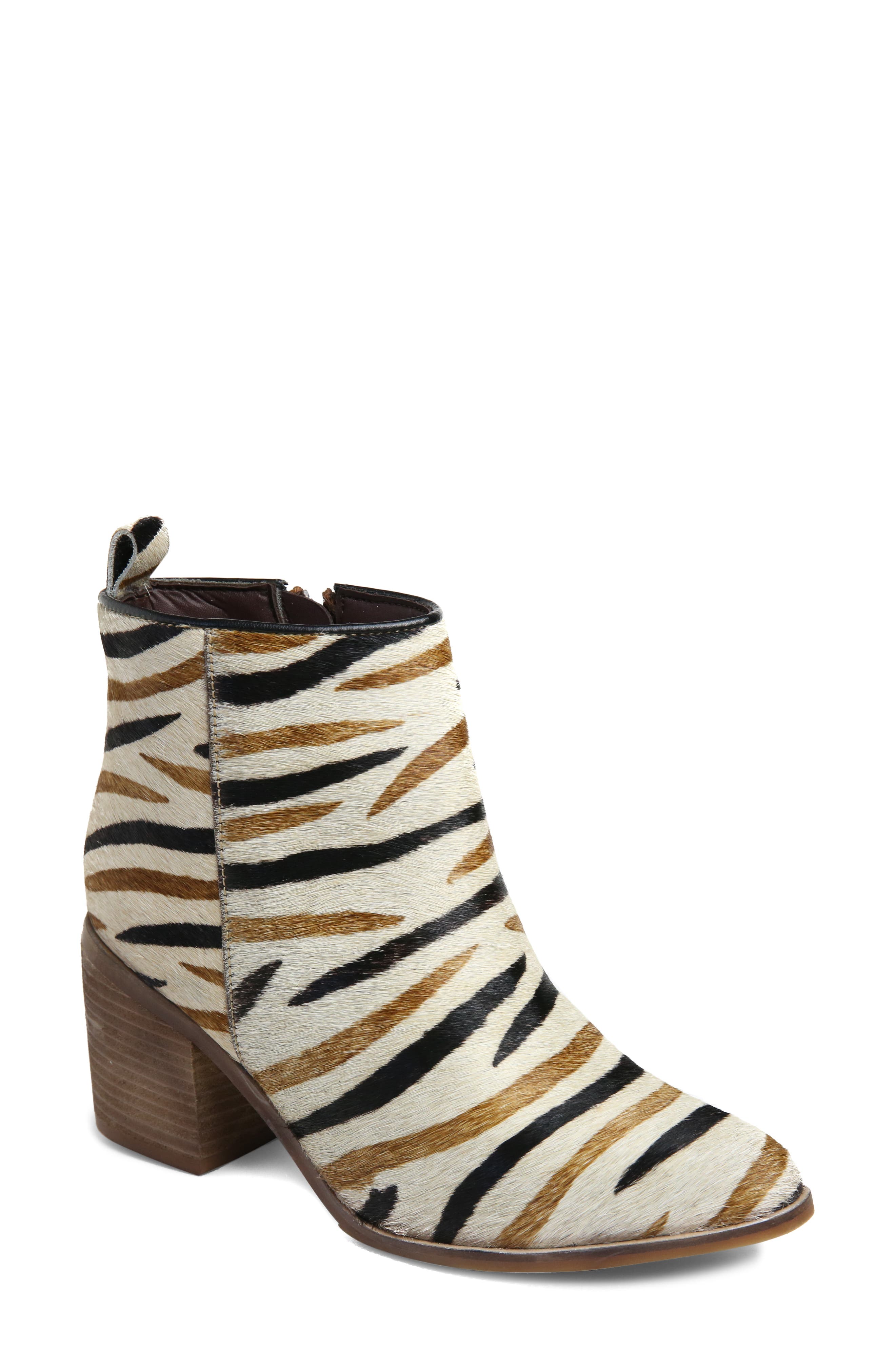leopard print booties nordstrom