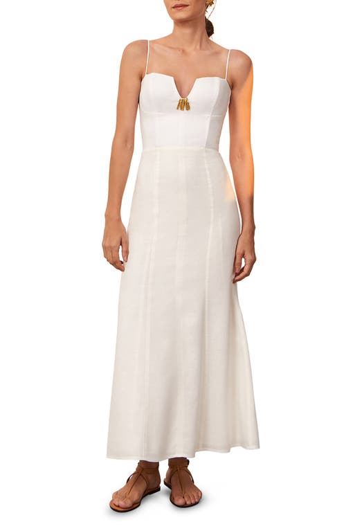 Lilith Cover-Up Dress in Off White