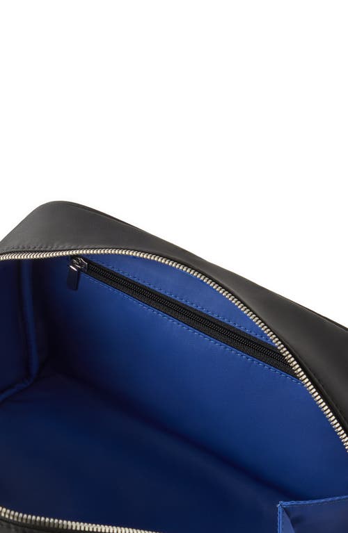 Shop Kusshi Dopp Kit In Black/cool Blue