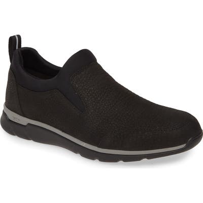 Johnston & Murphy Prentiss Waterproof Slip-On- Black