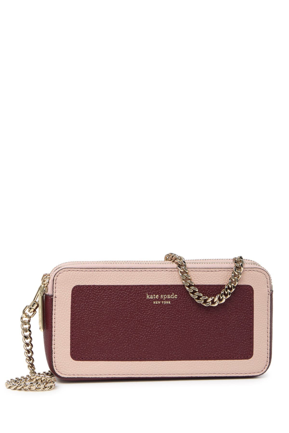 Kate Spade Margaux Mini Leather Crossbody Bag In Cherry Pep ModeSens