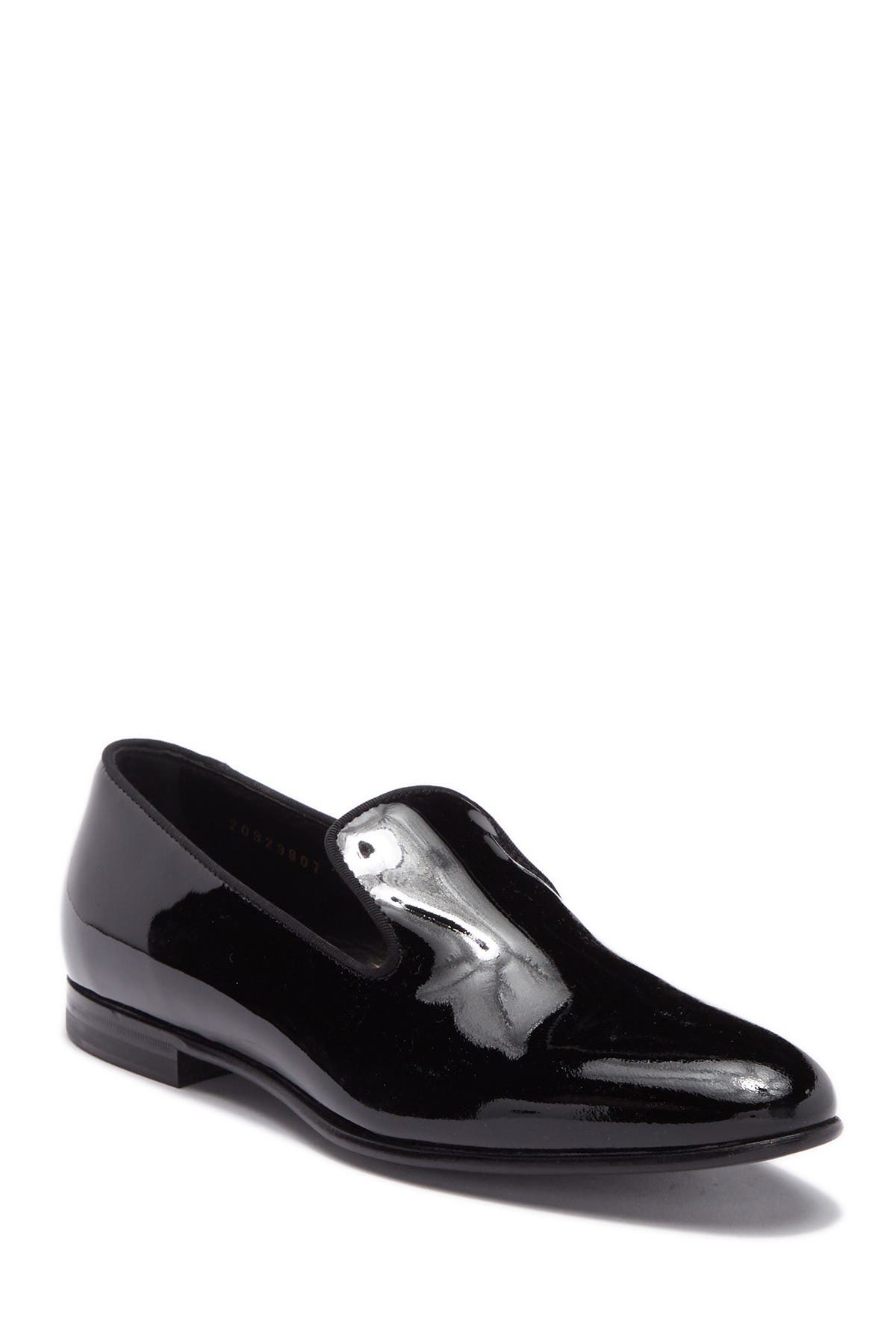 BOSS | Notched Patent Leather Loafer 