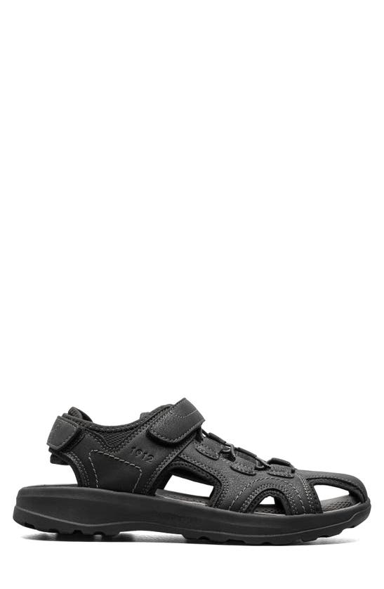 Shop Nunn Bush Huck Sport Sandal In Black