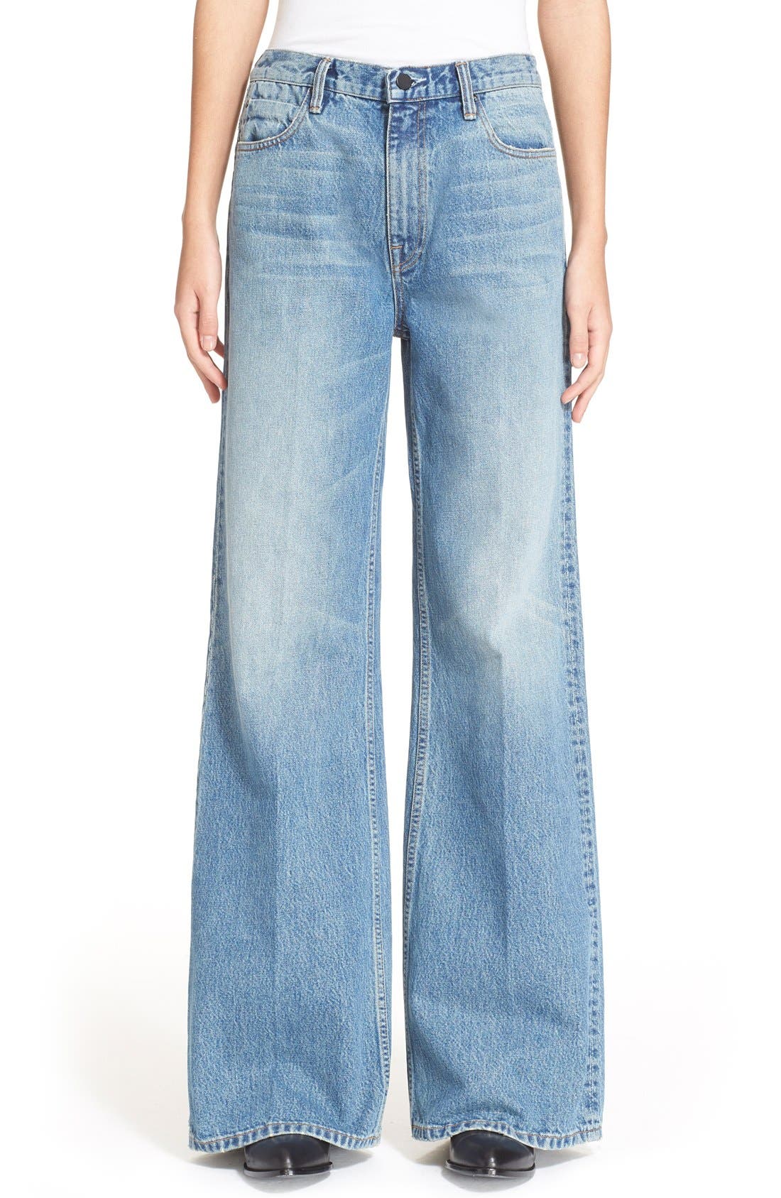 Denim x Alexander Wang Rave Wide Leg Jeans | Nordstrom