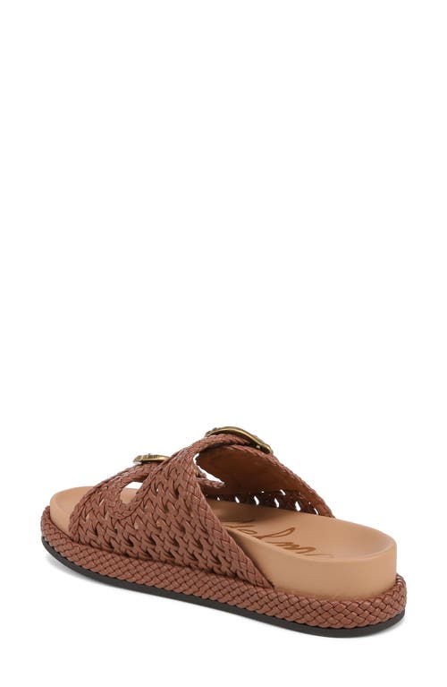 Sam Edelman Reid Slide Sandal In Rich Cognac