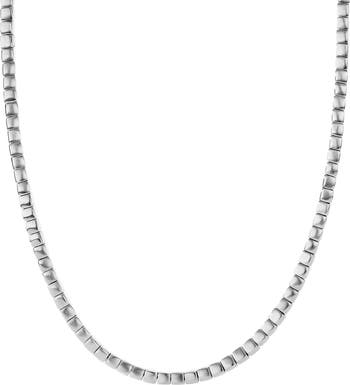 David Yurman Men s Spiritual Beads Cushion Necklace in Sterling
