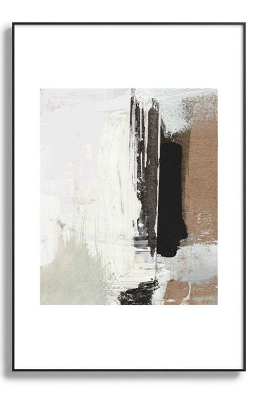 Deny Designs Avenue Framed Art Print in Black Tones at Nordstrom