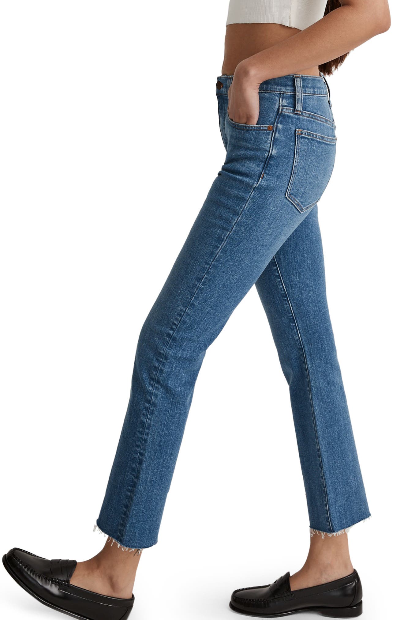 Madewell Kick Out Crop Jeans Nordstrom