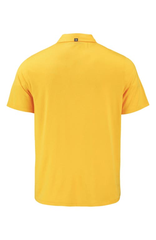 Shop Cutter & Buck Comfort Performance Jersey Polo In College Gold