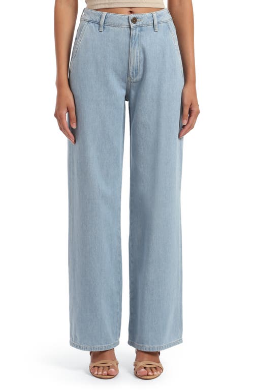 Miracle High Waist Wide Leg Jeans in Light Well Blue