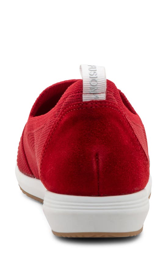 Ara Leena 2 Slip-on Sneaker In Red