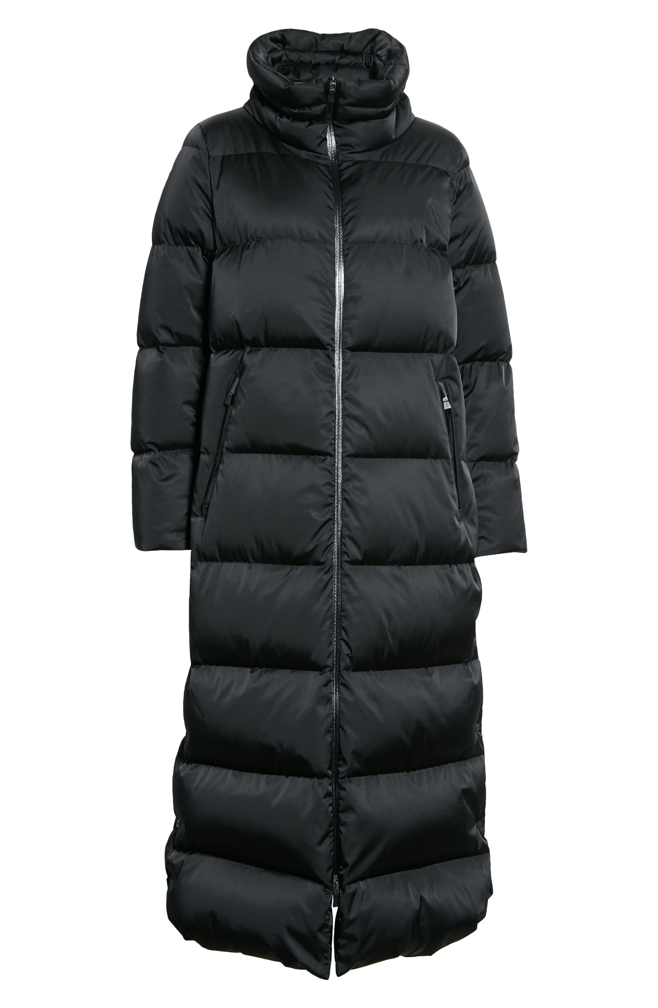 Herno Laminar Quilted Down Long Parka in 9300 /Nero