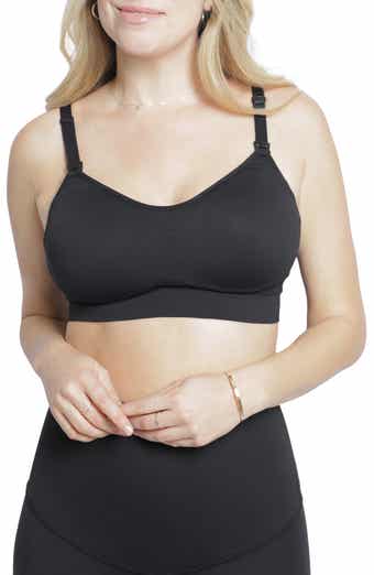 Kindred Bravely Sublime Busty Hands Free Pumping Bra  Patented All-in-One  Pumping & Nursing Bra with EasyClip for F, G, H, I Cup (Beige, 2X-Bus