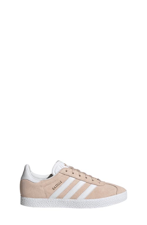 Shop Adidas Originals Adidas Kids' Gazelle Low Top Sneaker In Pink Tint/white