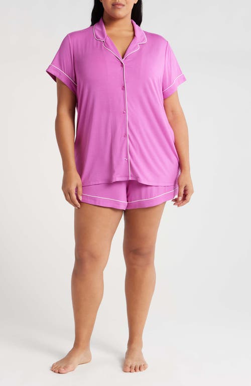 Shop Nordstrom Moonlight Eco Short Pajamas In Purple Orchid