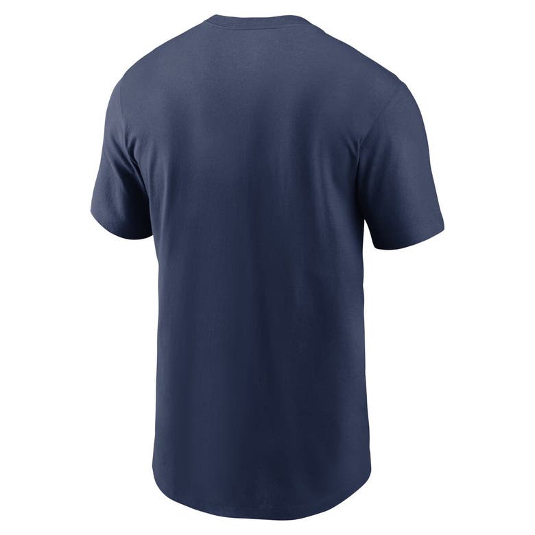 Shop Nike Navy Minnesota Twins Fuse Wordmark T-shirt