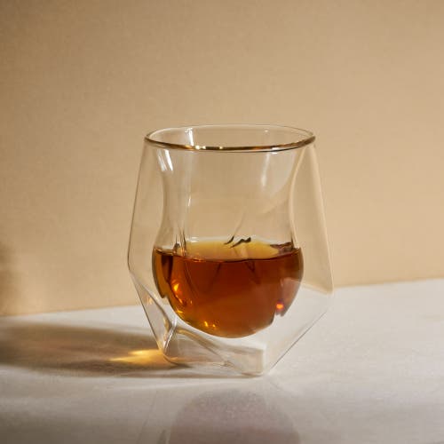 Viski Alchemi Double-walled Aerating Tumblers In Clear