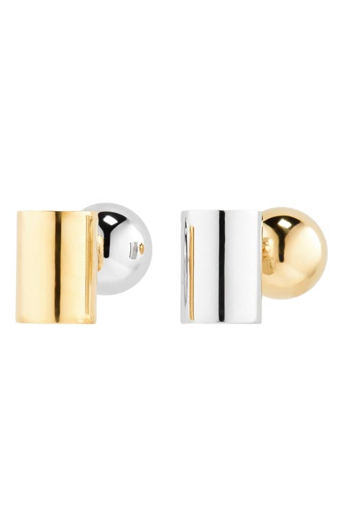 JACQUEMUS JACQUEMUS LES BOUCLES PERLINA MISMATCHED EAR JACKETS
