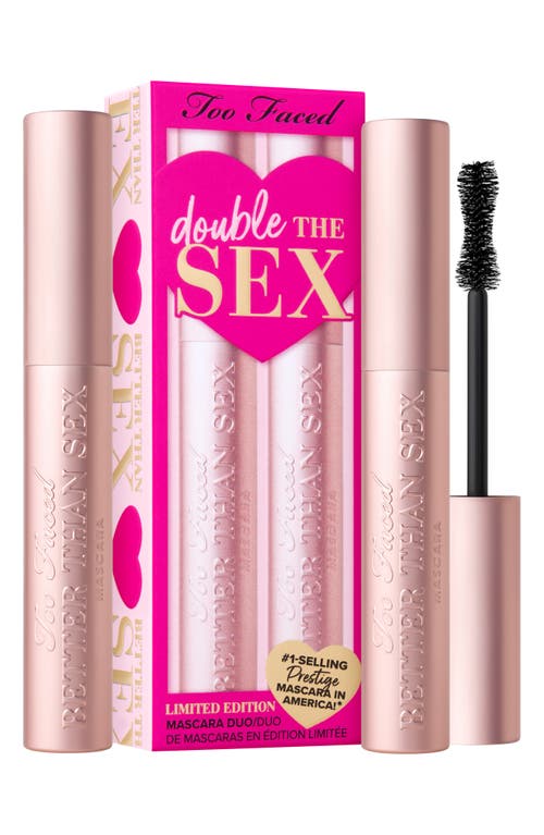 UPC 651986008087 product image for Too Faced Double the Sex Better than Sex Mascara Set USD $54 Value at Nordstrom | upcitemdb.com