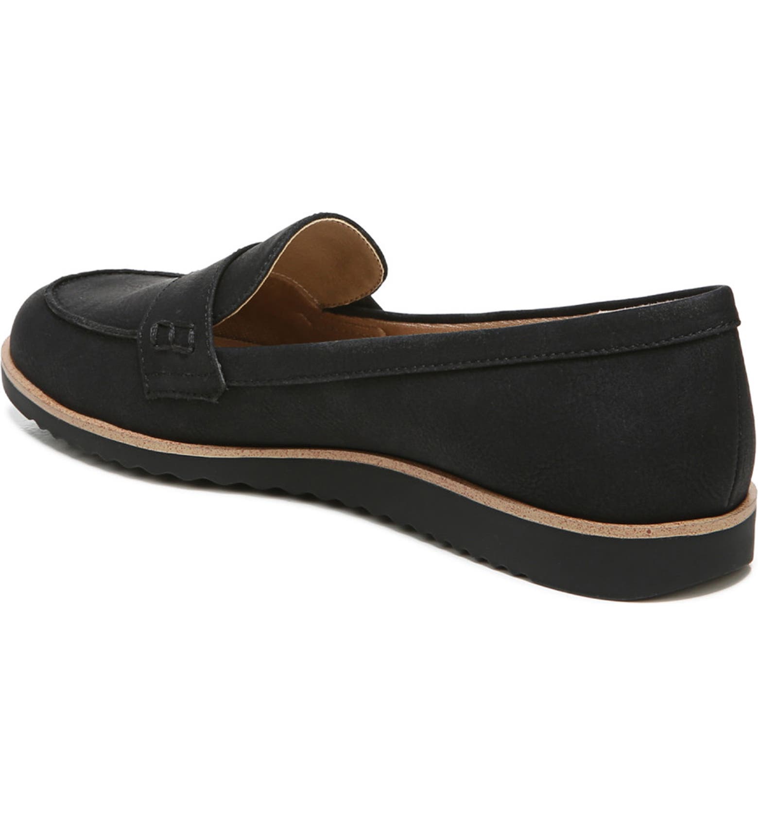 LifeStride Zee Croc Embossed Loafer in Black LifeStride Zee Croc Embossed Loafer in Black