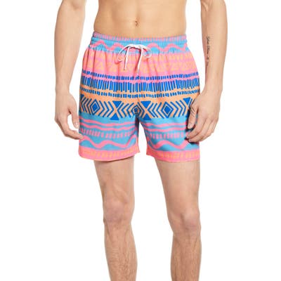 Chubbies Cave Swimmers Print Swim Trunks